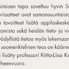 Arne Trageton: Lukemaan oppiminen kirjoittamalla - pikkukuva 4