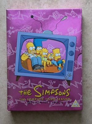 The Simpsons, kausi 3, 4 x DVD.