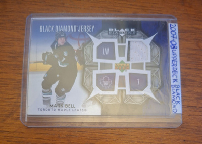 2007-08 Upper Deck Black Diamond -Jerseys