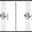 Ål 2000 Arkkitehtuuria 3,80 mk välilöpari logo ** LaPe 179 - pikkukuva 2