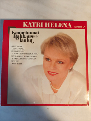 Tupla- LP Katri Helena/kauneimmat rakkauslaulut
