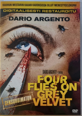 FOUR FLIES ON GREY VELVET DVD