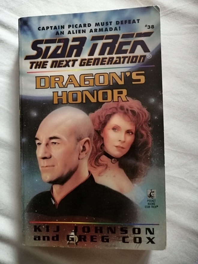 Star Trek TNG # 38: Dragon's Honor (Johnson, K. & Cox, G.)