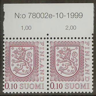 1978 M975 10p nro-pari 78002e-10-1999 ++