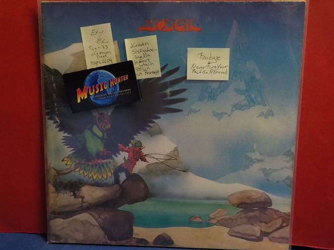 BUDGIE - NEVER TURN YOUR BACK ON A FRIEND EX-/EX- LP
