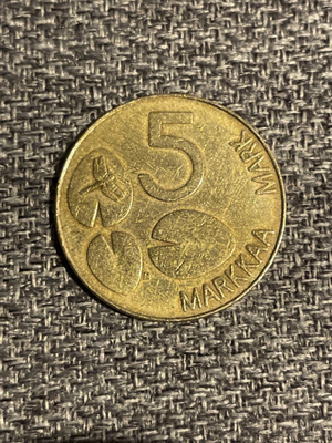 Suomi 5 Markkaa 1995