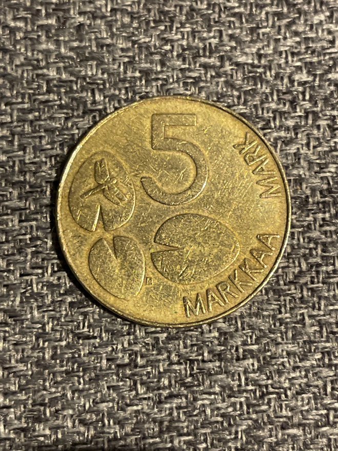Suomi 5 Markkaa 1995