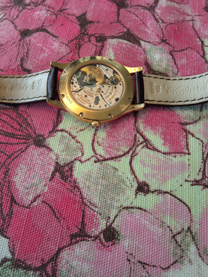 Alligaattorin nahkainen ranneke, pukukello, Chopard