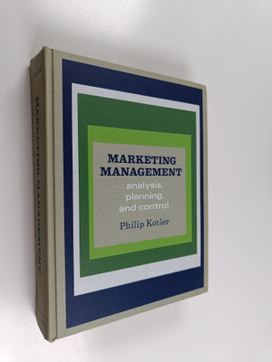 Philip Kotler : Marketing management : analysis, planning...