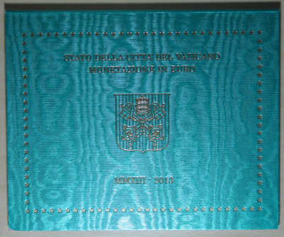 2013 VATIKAANI BU sarja sis. 1c-2euro