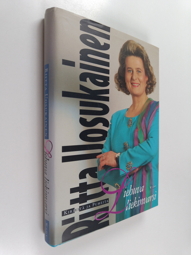 Riitta Uosukainen : Liehuva liekinvarsi (signeerattu, tek...