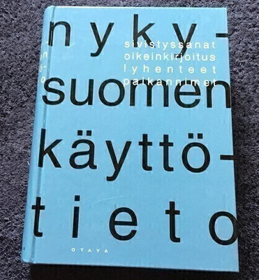 Nykysuomen käyttötieto