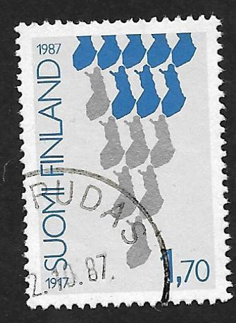 Itsenäisyys 70v 1987 (LAPE 1026) O