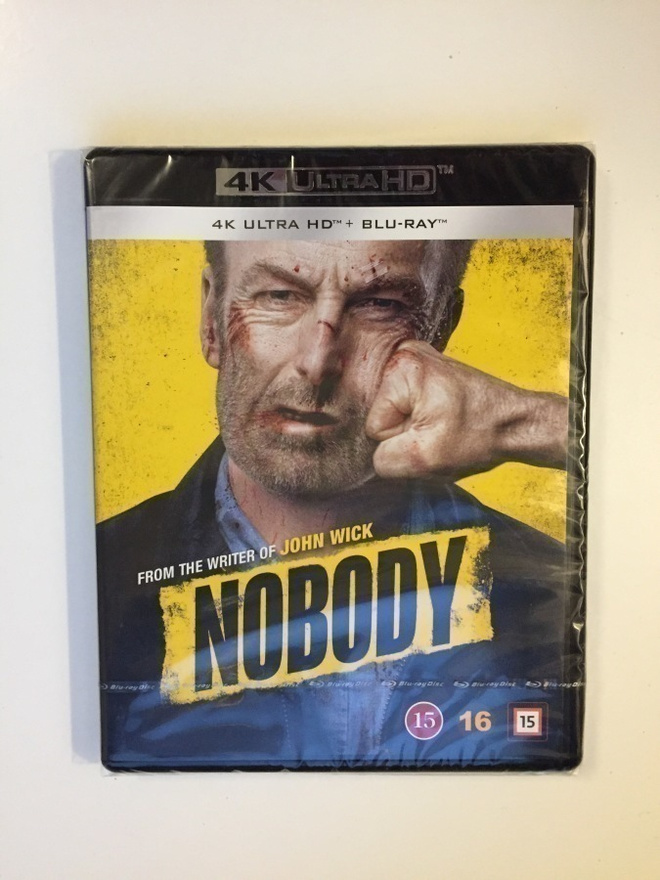 Nobody (4K Ultra HD + Blu-ray) Bob Odenkirk (2021) UUSI