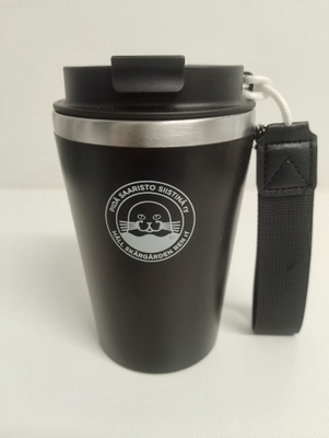 Roope matkamuki 350 ml, musta