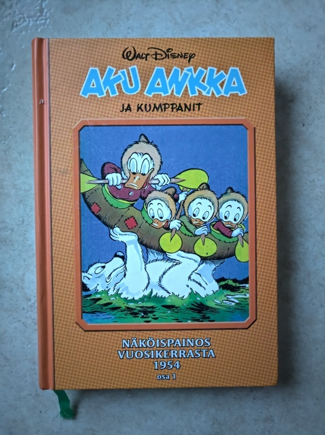 Aku Ankka - Näköispainos vuosikerrasta 1954 osa 1