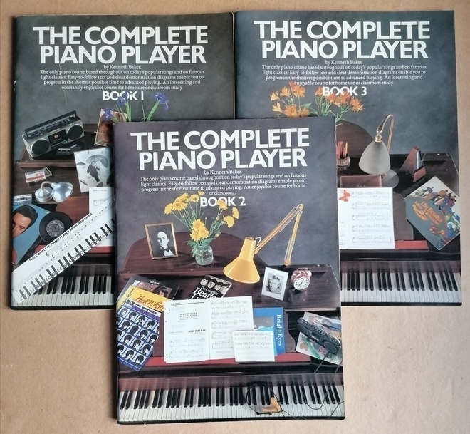 1-3 the Complete Piano Player by Kenneth Baker