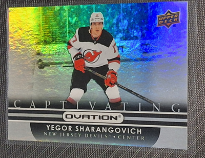 2021-22 Upper Deck Ovation Captivating Yegor Sharangovich #C
