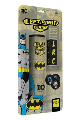 Batman-Noppapeli Left Right Center UUSI