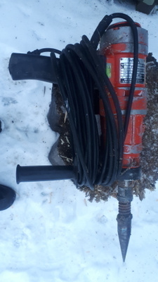 Weka DK16 timanttiporaus porakone