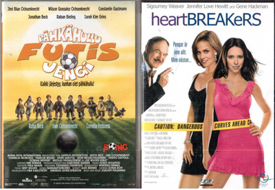 2 KPL DVD ELOKUVIA