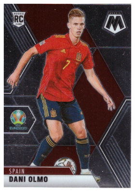 DANI OLMO Espanja 2021 Panini Mosaic #164 Rookie