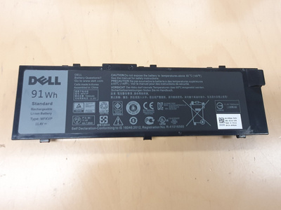 Kannettavan Li-ion akku Dell Precision 7710 , 7520 (MFKVP)