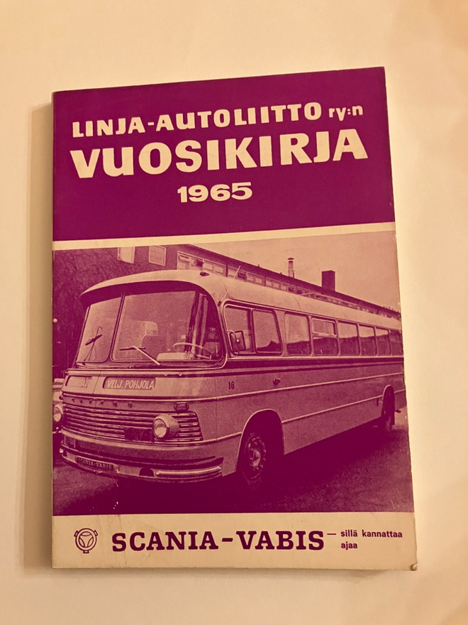 Linja-autoliitto ry vuosikirja 1964-1965