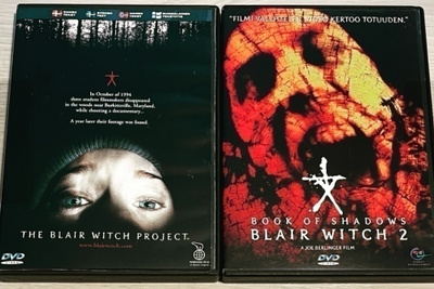 Blair Witch Project 1 & 2 Dvd