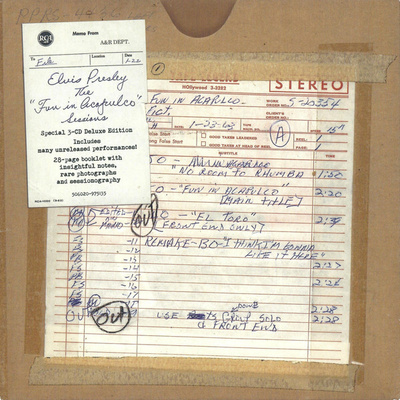 ELVIS PRESLEY:FUN IN ACAPULCO SESSIONS FTD 3CD