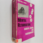 George S. Baroff : Mental retardation : nature, cause and... - pikkukuva 1