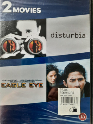 Disturbia / Eagle eye DVD UUSI