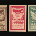 Itävalta Notgeld 25, 50, 75 Heller, Gries am Brenner 1920 - pikkukuva 1