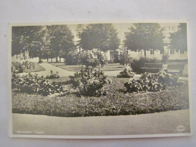 Postikortti Ahvenanmaa Maarianhamina 1930-l