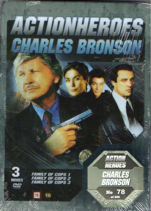 Actionheroes charles bronson family of cops	(75 376)	UUSI	-F