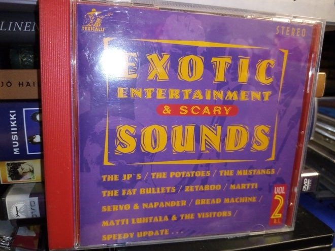 CD EXOTIC ENTERTAINMENT & SCARY SOUNDS VOL 2