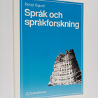 Bengt Sigurd : Språk och språkforskning - pikkukuva 1