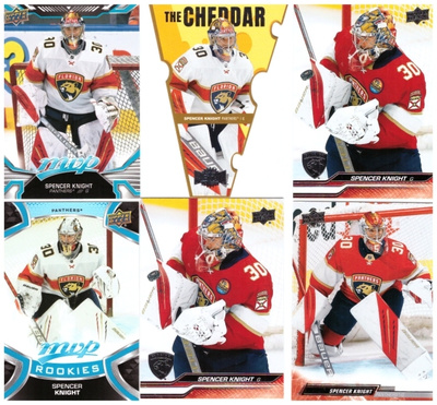 6 x Mv SPENCER KNIGHT Panthers, sis.1 x Erik.kortti. 1 x Rc
