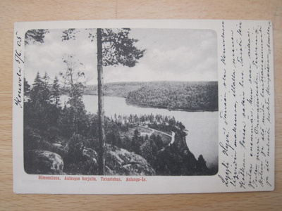 VANHA Postikortti Hämeenlinna 1900-luku