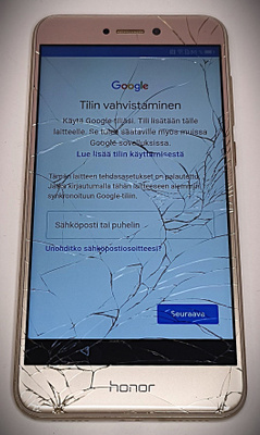 Huawei Honor 8 Lite, viallinen