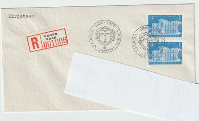 Postileima : VAASA 350V.   2.10.1956