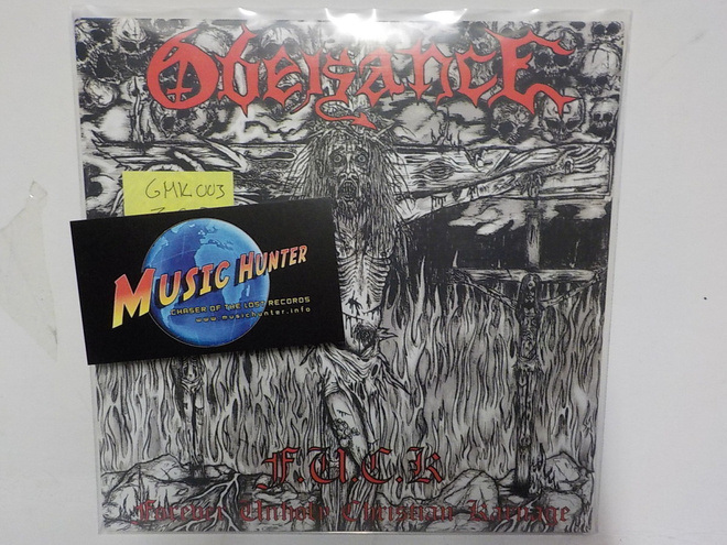 OBEISANCE - FUCK / FOREVER UNHOLY CHRISTIAN .. UUSI 7"