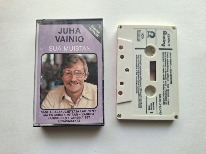 JUHA VAINIO - SUA MUISTAN c-kasetti