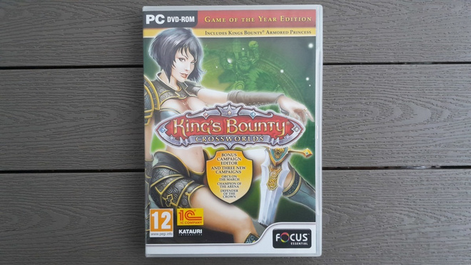 PC DVD: King's Bounty: Crossworlds peli (2010)