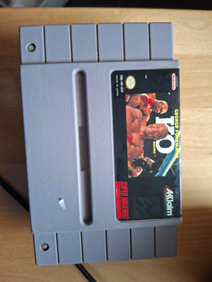SNES George Foreman KO Boxing USA