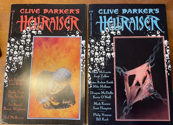 Clive Barker's Hellraiser 1 + 2 (Epic Comics 1989)