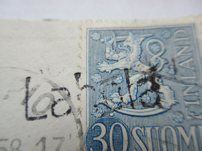 1958 Lahola (Nurmes) rivil + Kuopio