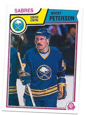 1983-84 OPC #68 Brent Peterson Buffalo Sabres