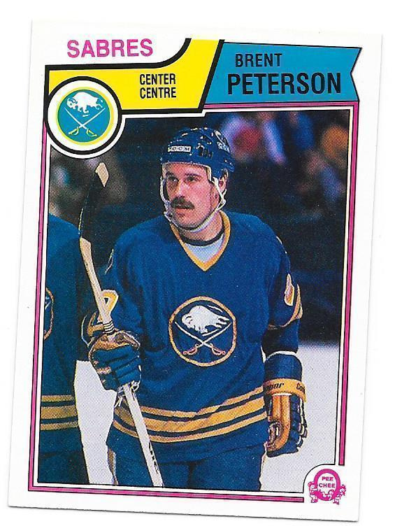1983-84 OPC #68 Brent Peterson Buffalo Sabres