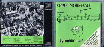 EPPU NORMAALI . CD-LEVY . LYÖMÄTTÖMÄT